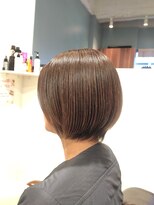 ヘアー グリーン(hair green)&nbsp;40代50代60代/ショートボブ/大人ショート/丸みショートボブ