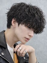 エイド 本店(aid)&nbsp;無造作シャドウパーマ波巻きスパイラルソフトツイストパーマ
