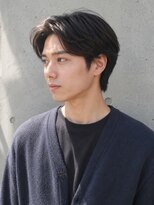 イト(ito) メンズカットセンターパート清潔感ワックスなしビジネス