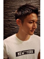 ヒロギンザ 御茶ノ水店(HIRO GINZA)&nbsp;スパイキーツーブロックショート【御茶ノ水】＜理容室＞