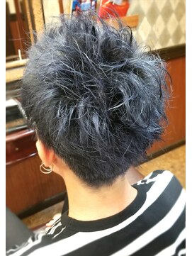 ビースト フォー ヘア(BEAST for hair) 男のシルバー系ブルーアッシュ