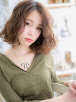 モッズヘア 上尾西口店(mod's hair)&nbsp;■mod's上尾12-3★■重軽☆ふわふわくせ毛風大人ボブ