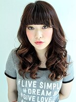 ヘアメイク フレンシア(hair make flencia)&nbsp;強めカールのセミロング