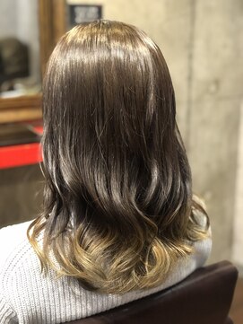 1+ アンプリュス(Unplus) ベージュグラデーション