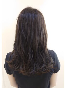 ブルジオン(BOURGEON by B.C.B.G) 【オフィスで浮かない透明感】大人っぽアッシュグレー