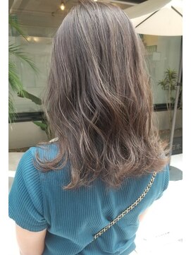 ヘアーメイクオズ(hair make O/S) アッシュグレージュ&ハイライト