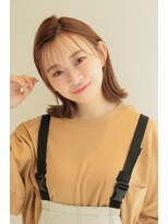 抜け感 外ハネミディアム
