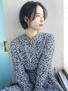 バース(BIRTH) 天神【BIRTH】大人かわいいくすみブルーボブ