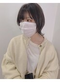 マッシュウルフ×グレージュ(ブリーチ有)[お客様snap]