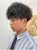 スパイラルパーマ 波巻きパーマ ツイストスパイラルパーマ 元町