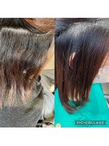 ユーリ(JUURI)&nbsp;縮毛矯正で髪質改善２