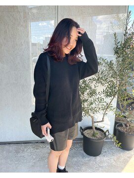 クレヘアー(CLE' HAIR) グラデーション　レッド