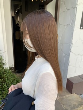 アルコイリスバイドールヘアー(ARCOIRIS by Dollhair) エギョモリ刈り上げボブこなれヘアーバニラベージュカシスレッド