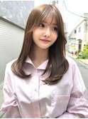 20代30代40代◎前髪パーマゆる巻きロングゆるふわ巻きエギョモリ