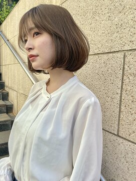 ロンドシェリ 仙台(Lond Cheri) 韓国ボブカット 顔周り 前髪カット 髪質改善 前髪縮毛矯正