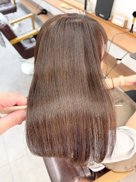 ランプ(Lamp) 【髪質改善】資生堂酸熱サブリミックtr ビフォアー&アフター