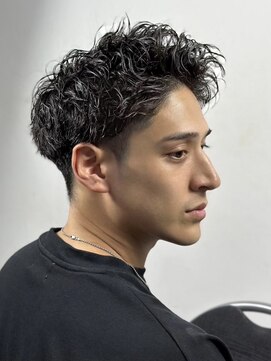 ヒロギンザ 新橋店(HIRO GINZA) アップバンクショートパーマ