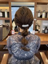 ソラ 麻布十番店(SORA)&nbsp;カジュアル編み下ろしヘアセット
