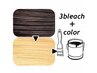 【ホワイトブリーチ】ブリーチ×3+艶カラー+残留オフ&ガリカTR¥25960⇒