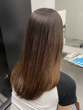 アルター(aL ter) 《縮毛矯正×艶ロング》カール/セミディア/鎌取/林愛華