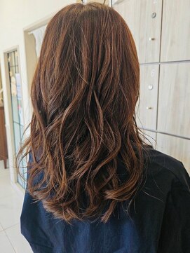 グランデュール 東静岡池田店(GRANDEUR) ミルクティーベージュダブルカラーケアブリーチインナーカラー