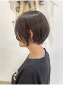 青森八戸 前下がりショート アッシュグレージュ20代30代40代50代