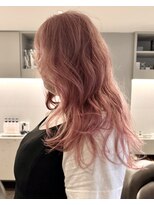 ニコフクオカヘアーメイク(NIKO Fukuoka Hair Make)&nbsp;ホワイトピンクベージュ/ピレンジ/2回ブリーチ