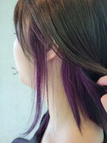 アイズクリーム(I's CREAM)&nbsp;パープル/インナーカラー/ミディアム