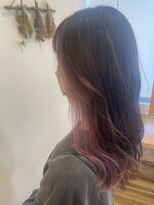 ルーストヘアー(Roost hair) イヤリングカラー『ペールピンク』