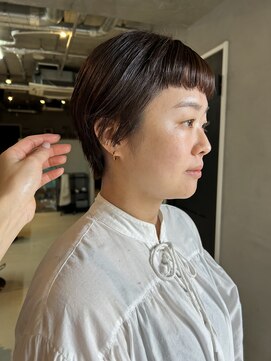 ソイリウム 下北沢(soi rium) ショートヘア_耳かけショート