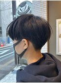 【トガシ】刈り上げショートボブ