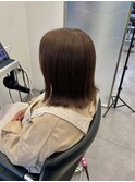 大人可愛いブラウンカラー♪