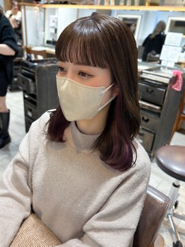 プラグ バイ ネオリーブ(plug by neolive) 似合わせカット×髪質改善[髪質改善/縮毛矯正/韓国]A