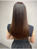 美髪/ワイドバング/レイヤーカット/くすみベージュ/新小岩駅