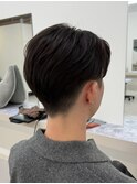 メンズ/ニュアンスパーマ/ビジネスショート/刈り上げショート