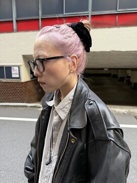 ドロシー(dorothy) ペールピンク×ベージュ　ルーツカラー