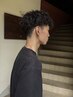 【ゆるっと抜け感ツイストパーマ+カット】￥13750