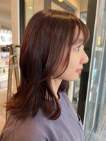 ティー リュクスボーテ(T LUXE BEAUTE)&nbsp;艶感ラズベリーブラウンミディ