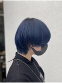 イメチェン/ホワイトブロンド/外ハネボブ/美髪/大津/瀬田