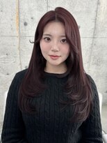 エヌアイ オモテサンドウ(ni omotesando)&nbsp;暗めラベンダー/韓国スタイル