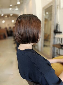 グリーン 上町店(green) 【30代・40代】玉造 切りっぱなしボブ