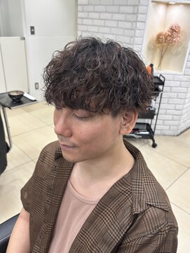 アッシュ 稲田堤店(Ash) 波巻き縦落ちパーマ