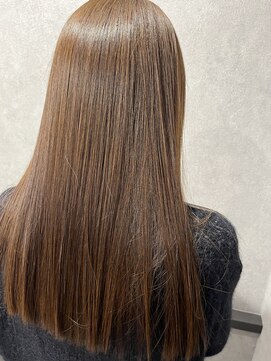 ハクバイジェービー 稲毛(hak by jb) 丸型◎髪質改善カラーで作るアッシュベージュ[稲毛駅/白髪染め]