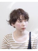 マッシュショート#パーマ#ベージュ#ブリーチなし#浜松#浜北