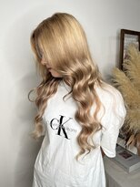 ルアナ エクステ 名古屋栄店(Luana.)&nbsp;エクステ60枚でハイトーンロングへ