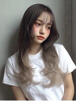 TELA HAIR　上福岡店【テーラヘアー】【12月1日OPEN（予定）】 グラデーション×ミルクティー【上福岡店】＜20代30代40代50代＞