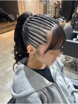 ピース(Peace) お祭りヘア