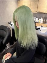 エイト 福岡天神店(EIGHT fukuoka)&nbsp;ライムグリーンカラー！