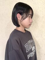 プリモ ココ 鍋島店(Primo coco.)&nbsp;ショートボブ ぱつっとボブ 顔周りカット 前髪カット ストレート