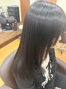 マーレ(Mare)の写真/【トレンド×ライフスタイルで魅力を最大限に引き出す】360°計算されたカットだから、顔周りも小顔魅せに!